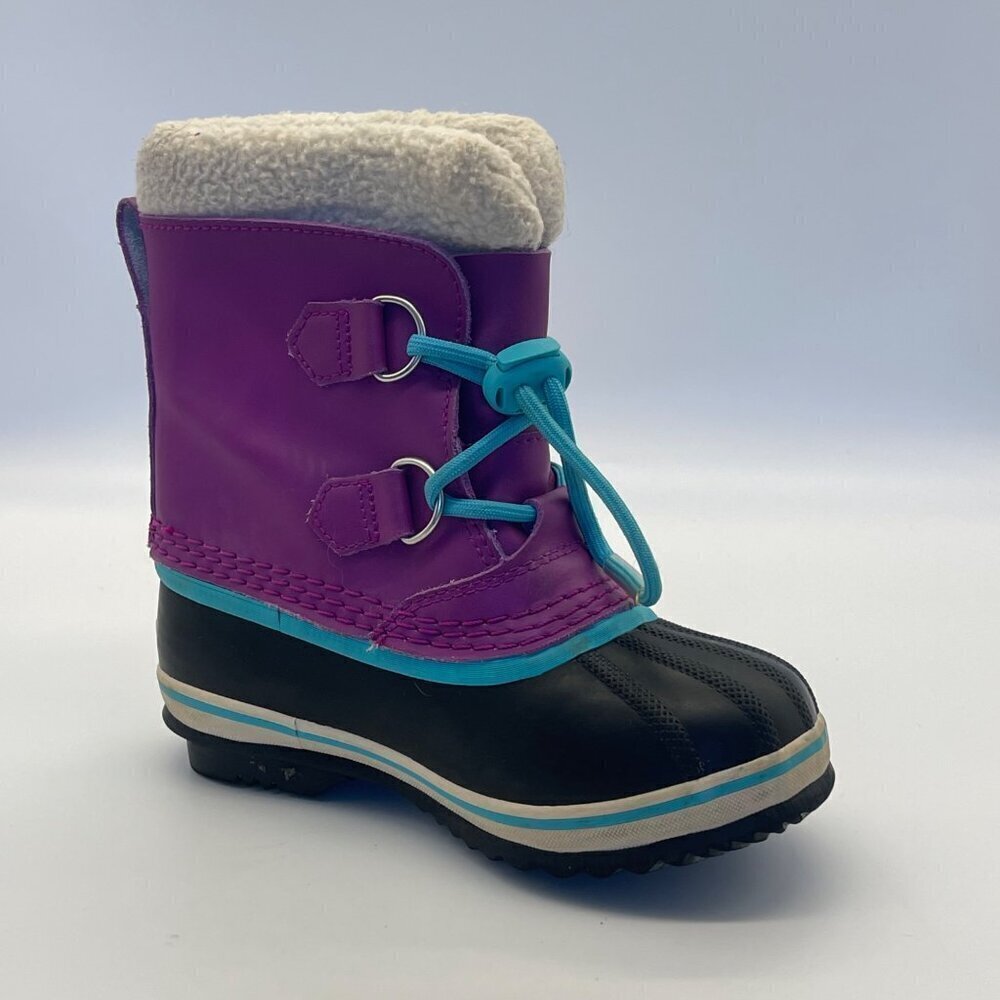 Sorel Yoot Pac Youth Waterproof Leather Winter Snow Boots – Size 12 - Picture 11 of 14